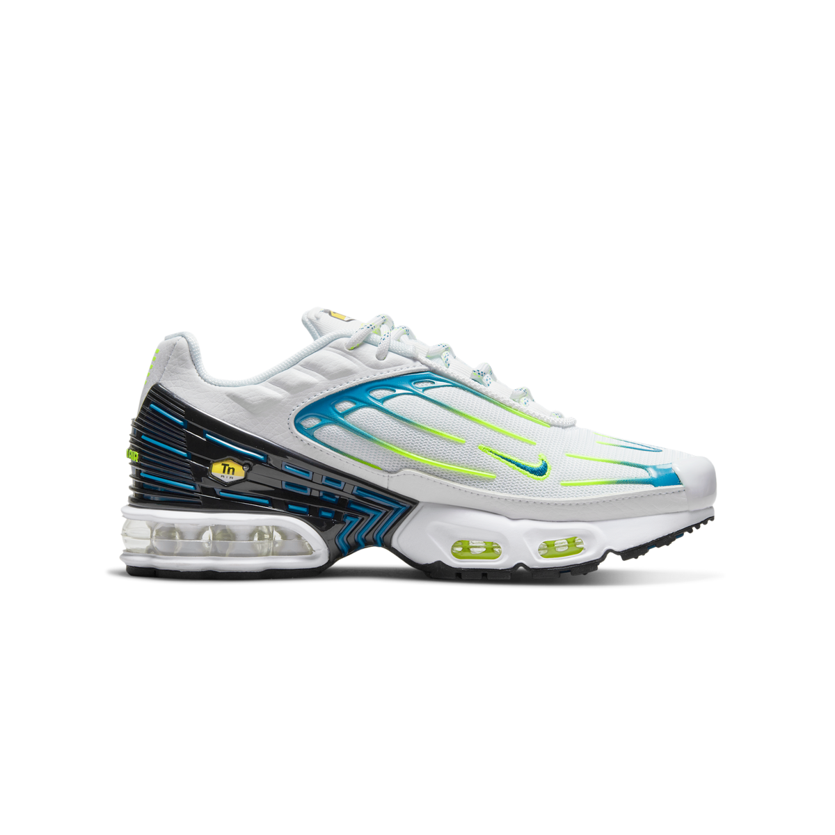 Nike Air Max Plus 3 White Volt Marina (GS) | DV7138-100