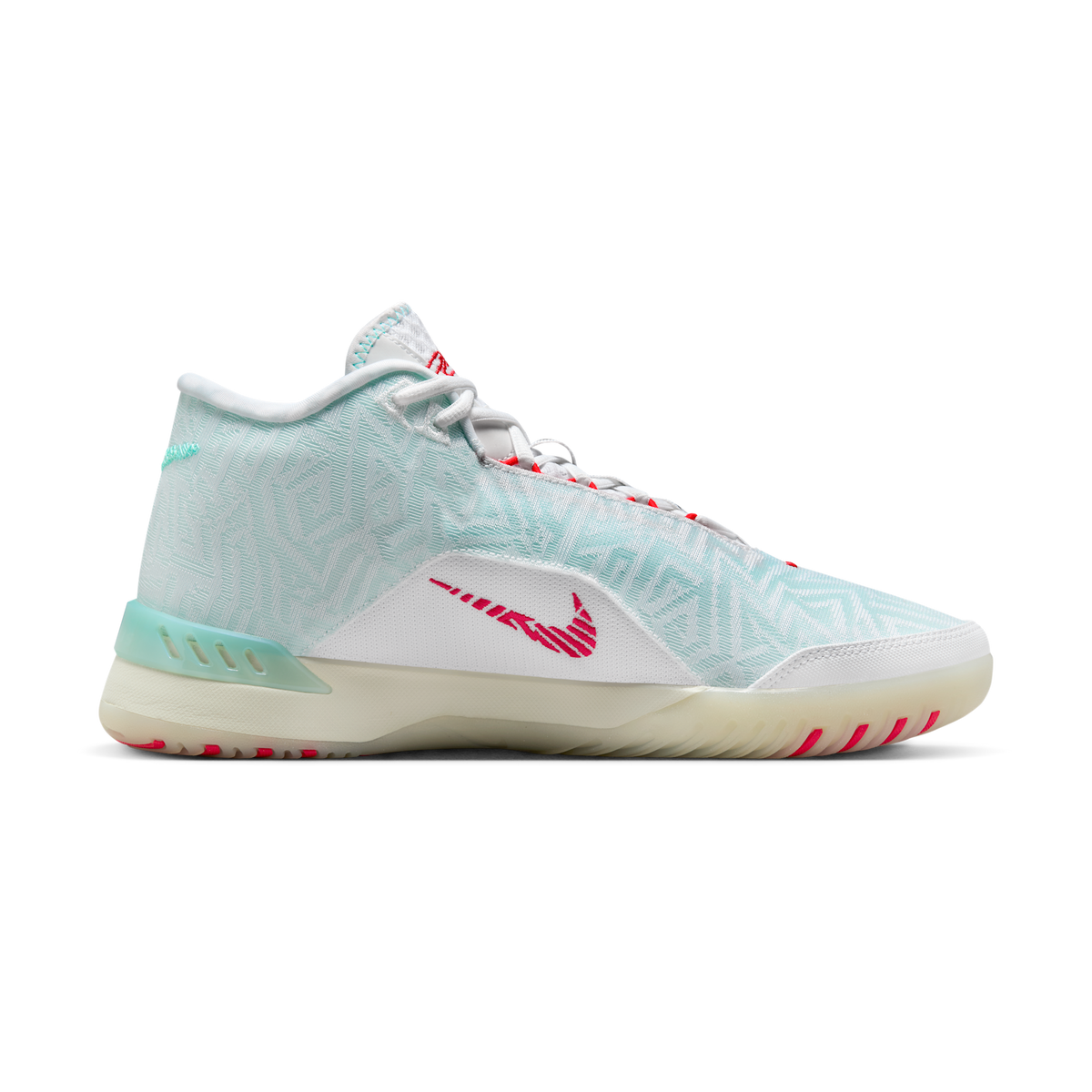 Nike LeBron NXXT Genisus White Aurora Green Siren Red Aegean Storm | HF0712-101