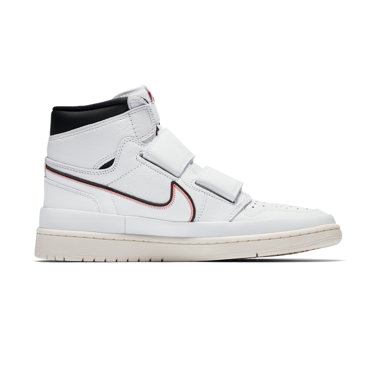 Jordan 1 Retro High Double Strap White Black Sail