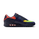 Nike Air Max 90 Blackened Blue Lemon Venom Hyper Crimson Gradient