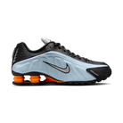 Nike Shox R4 Blue Tint Total Orange Black Metallic Silver (Women's) | AR3565-401