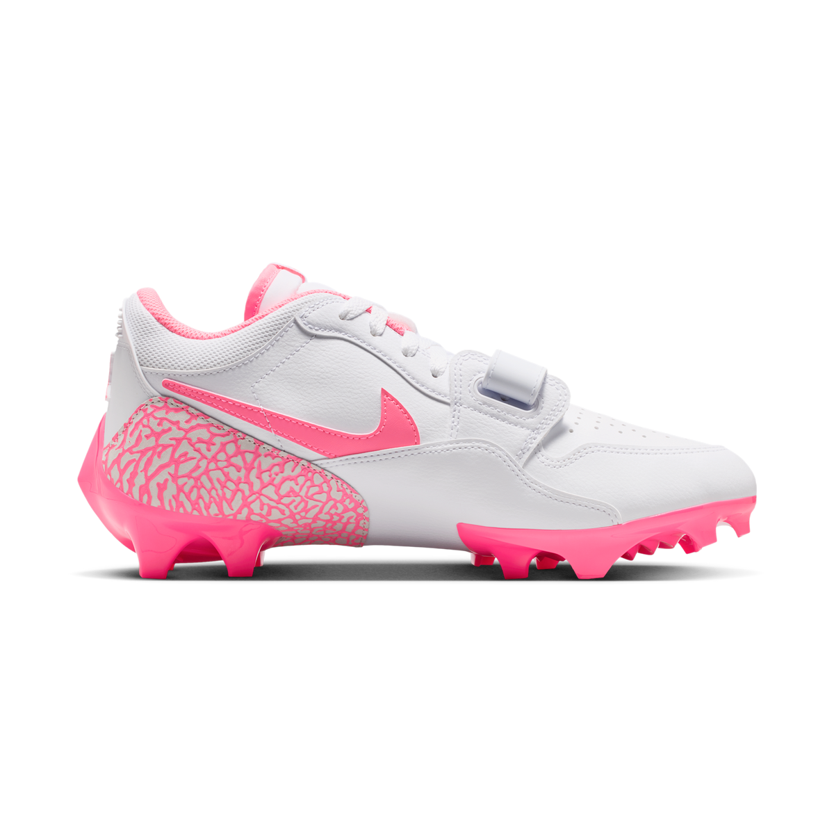 Jordan Legacy 312 Low TD Cleat White Digital Pink