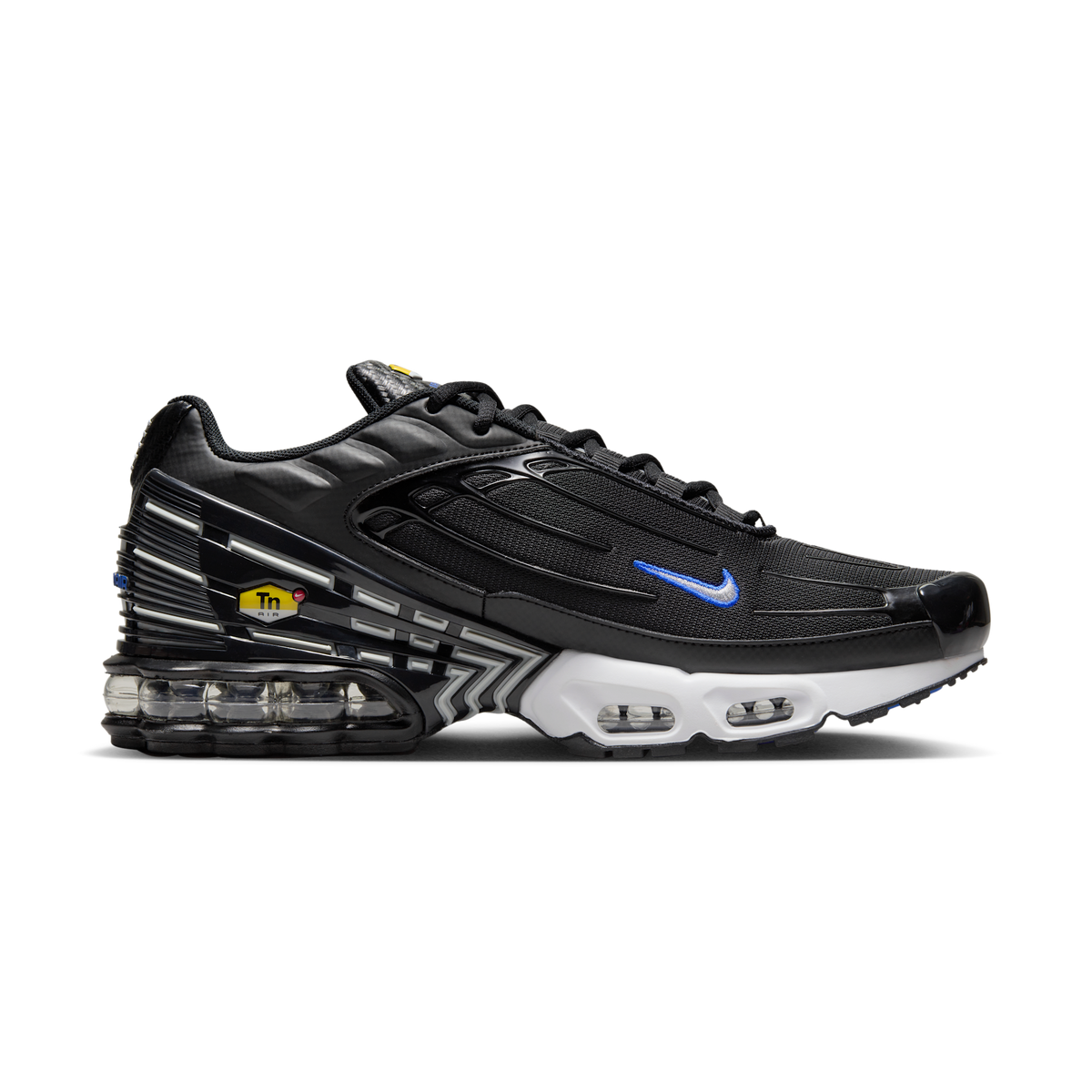 Nike Air Max Plus 3 Black Blue Metallic Silver | HF4294-001