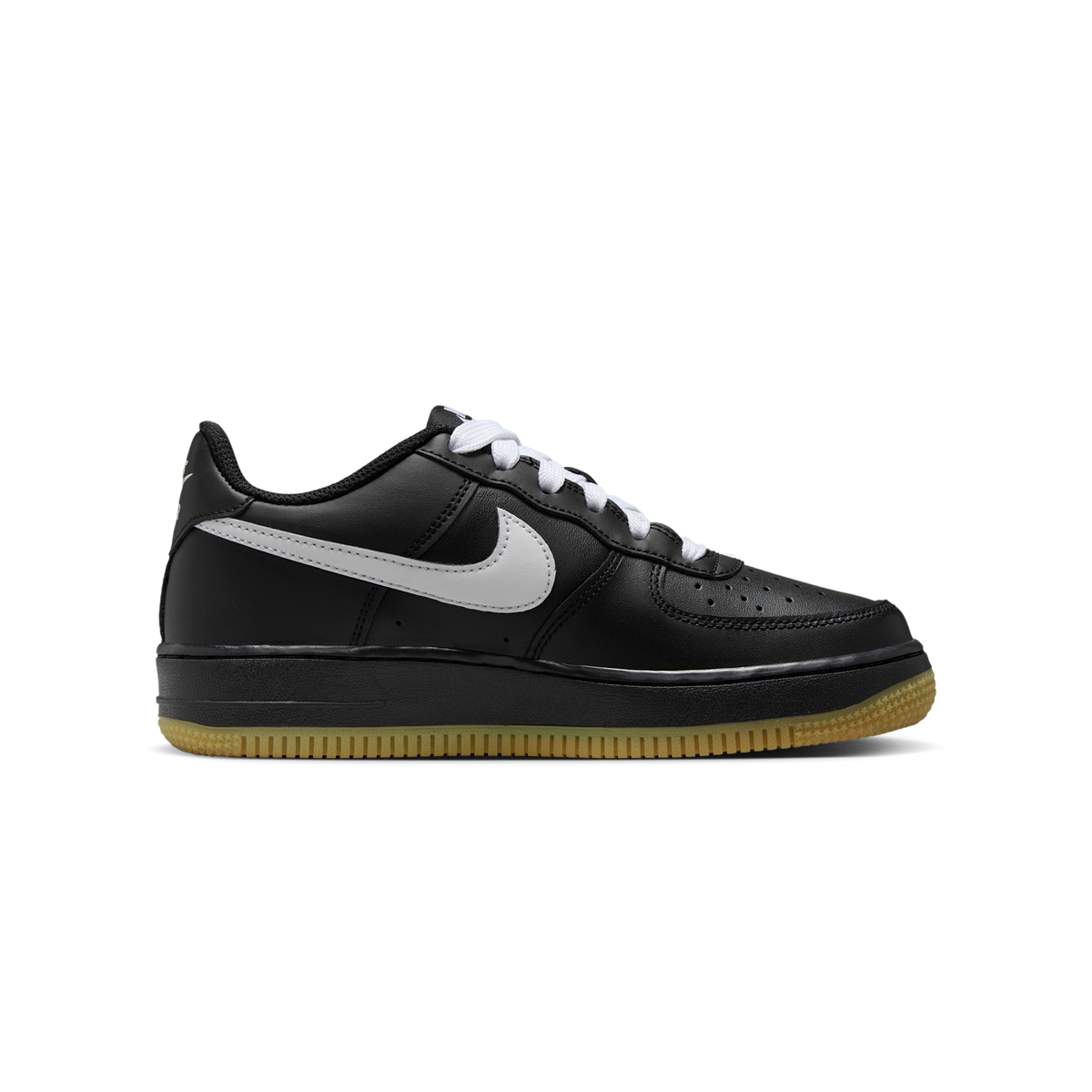 Nike Air Force 1 Low LV8 Black Gum Light Brown White (GS)