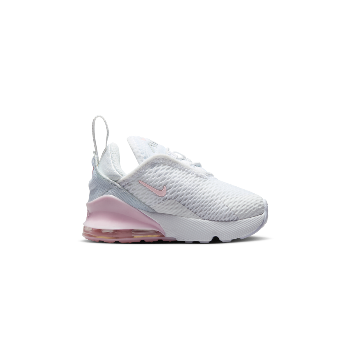 Nike Air Max 270 White Light Smoke Grey Pink Foam (TD)
