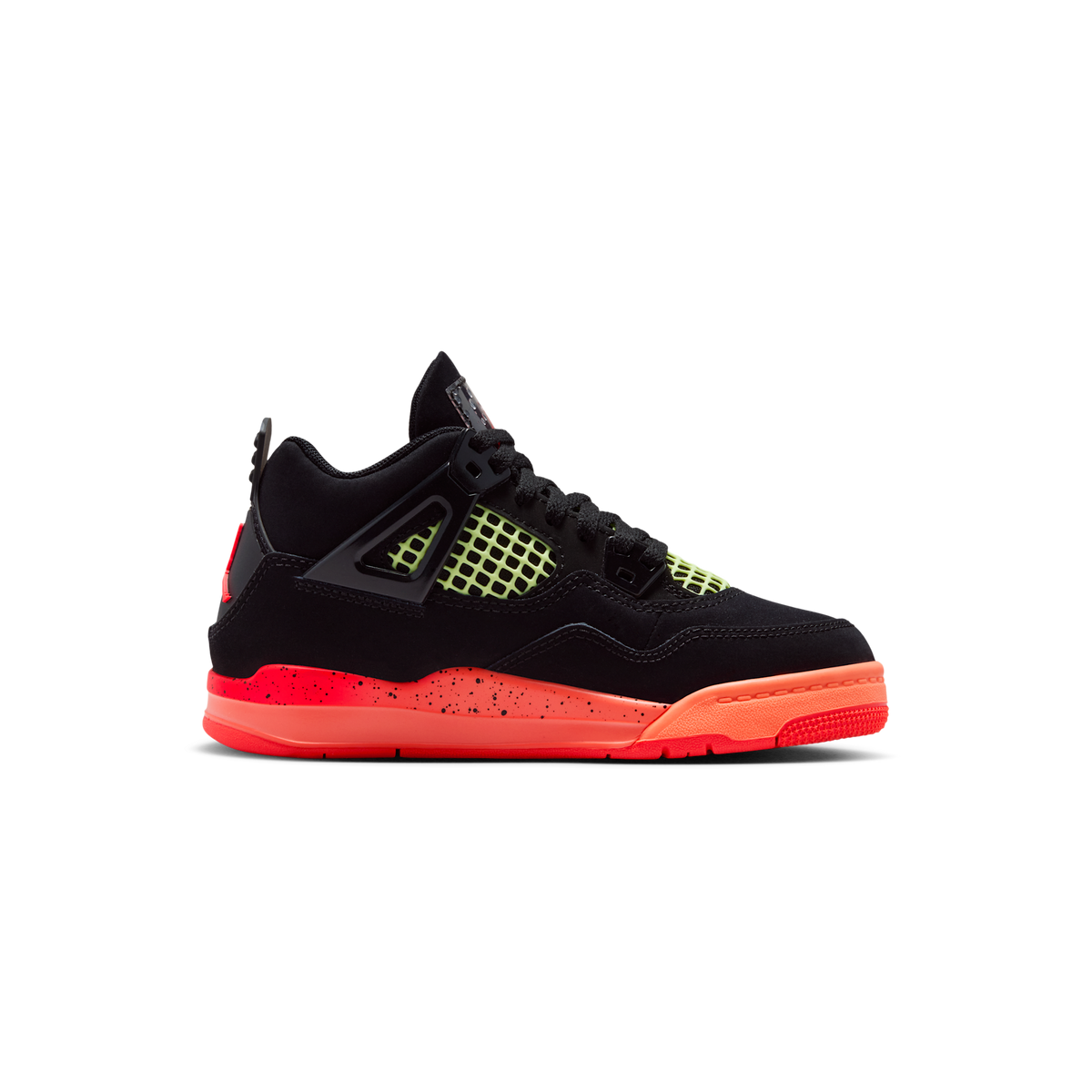 Jordan 4 Retro Black Infrared Barely Volt (PS)