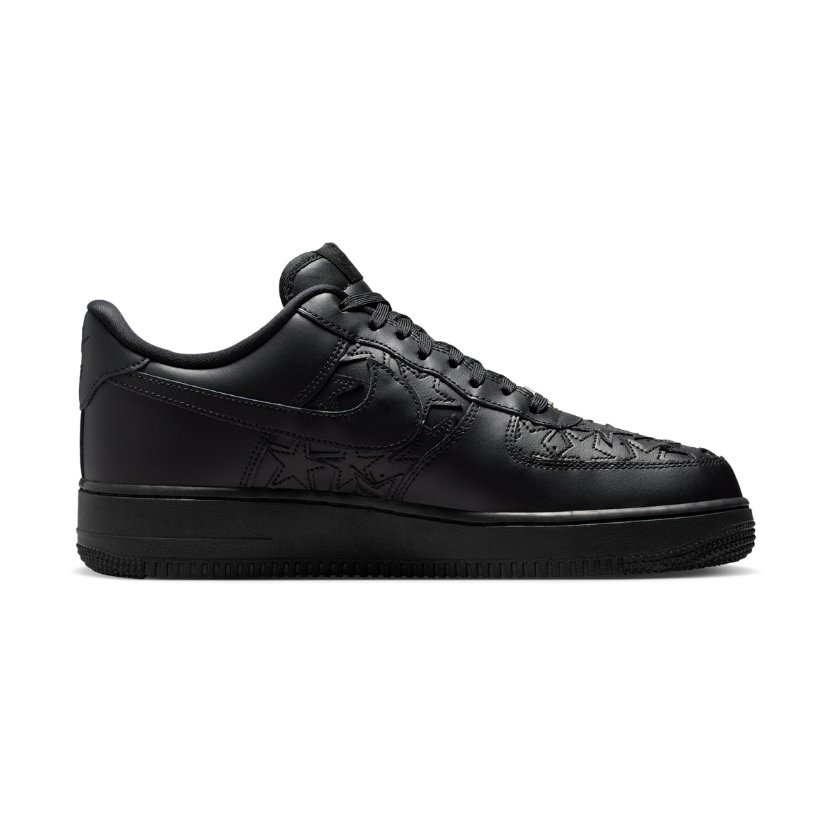 Nike Air Force 1 Low LV8 Triple Black Stars