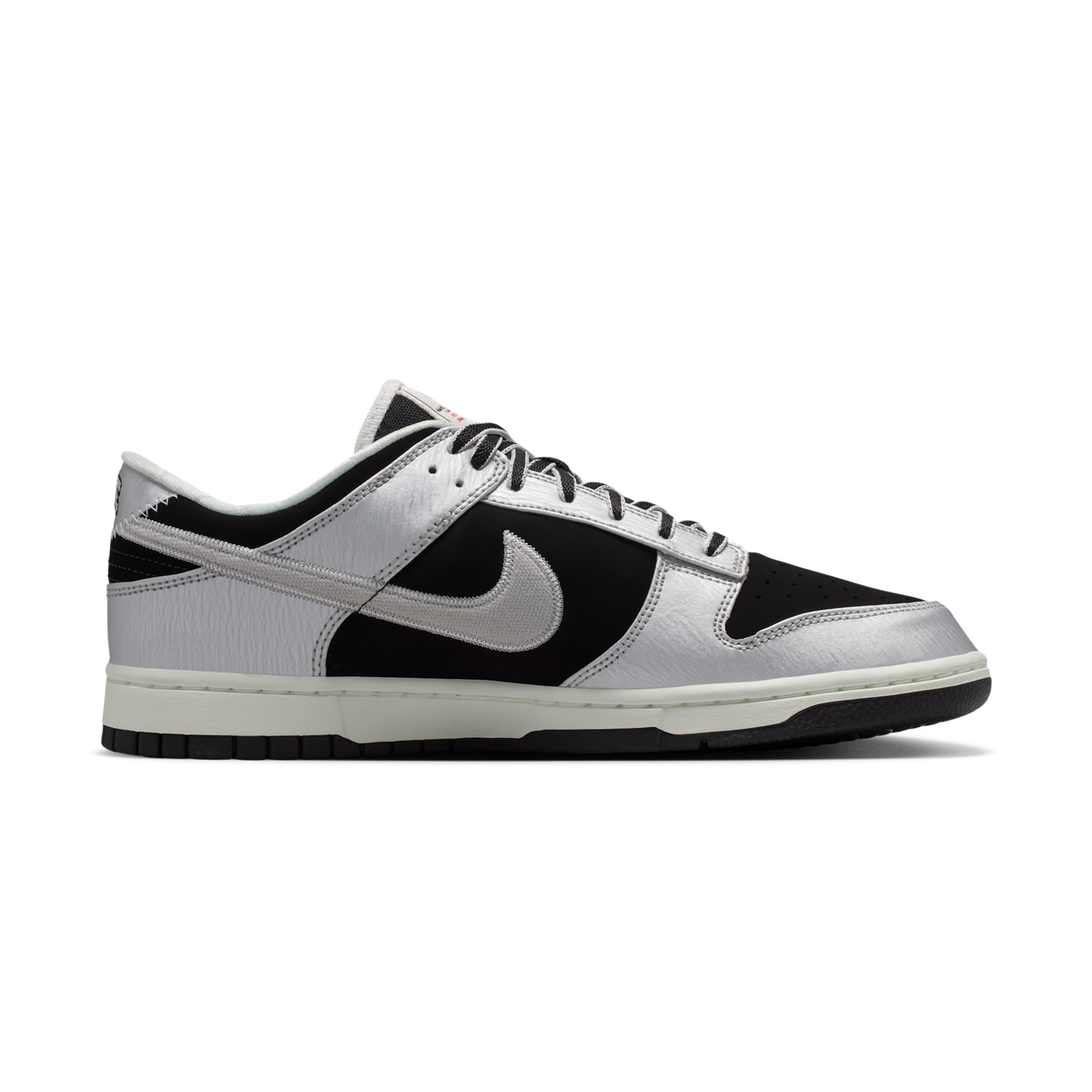 Nike Dunk Low Retro Starter Jacket Metallic Silver Black