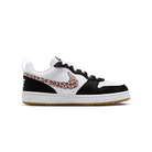 Nike Court Borough Low Black White Leopard Swoosh (GS)