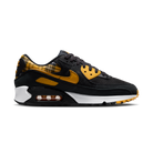 Nike Air Max 90 Black Yellow Ochre Plaid (Women's)