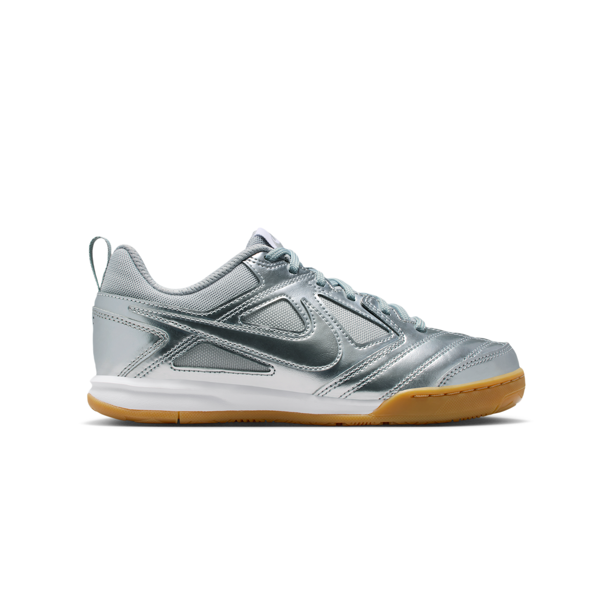Nike Gato LV8 Metallic Silver White Gum Light Brown (GS)