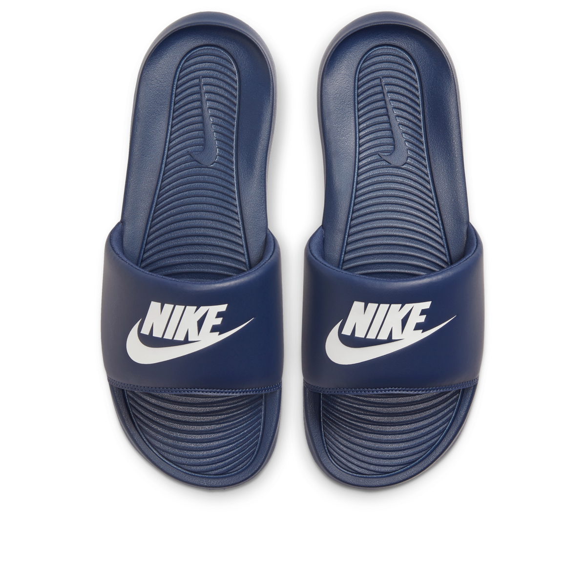 Nike Victori One Slide Midnight Navy White | CN9675-401
