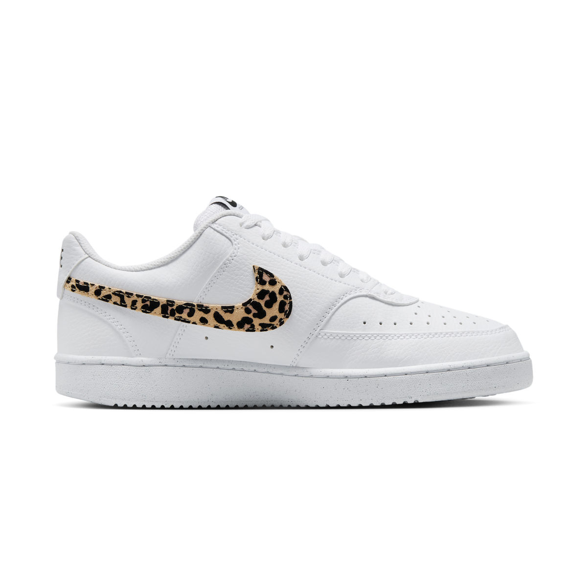Nike Court Vision Low SE White Leopard Swoosh (Women's) | IM7646-100
