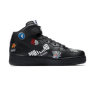 Nike Air Force 1 Mid Supreme NBA Black