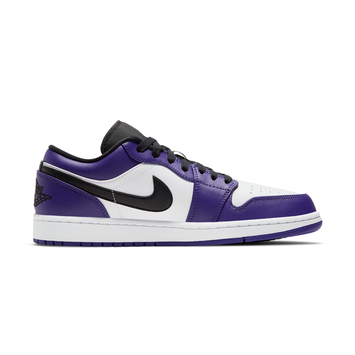 Jordan 1 Low Court Purple White