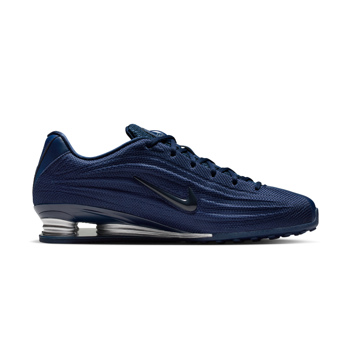 Nike Shox Z Midnight Navy Metallic Silver (Women's)