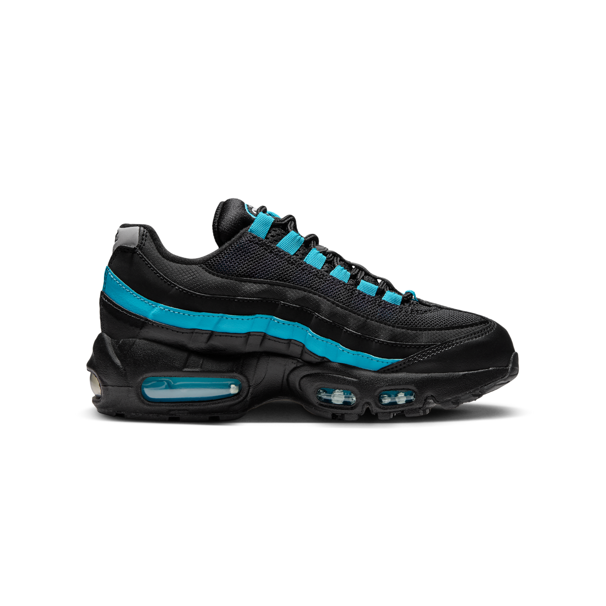 Nike Air Max 95 Recraft Black Pearl Grey Baltic Blue (GS) | II4053-010