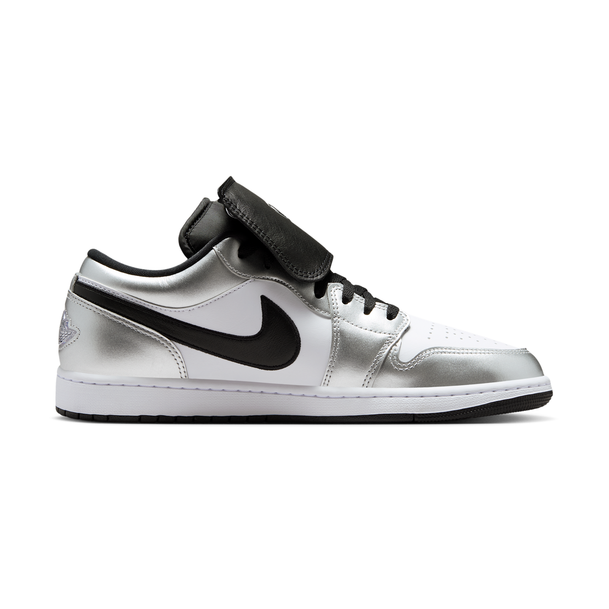 Jordan 1 Low SE Metallic Silver Tiempo