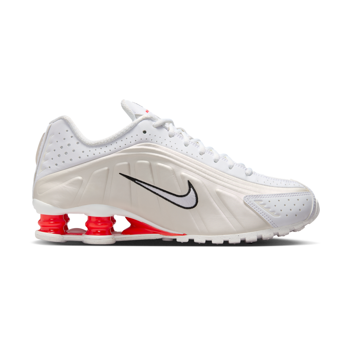 Nike Shox R4 White Phantom Picante Red (Women's)