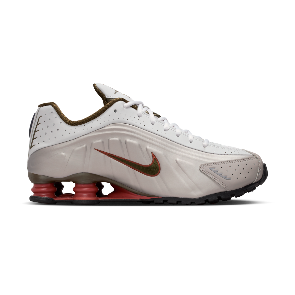 Nike Shox R4 Grey Dark Hazel Dusty Peach