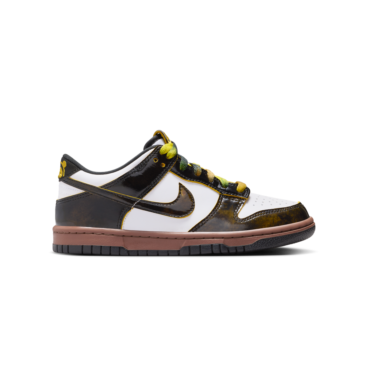 Nike Dunk Low SE Panda-Monium White Black Fauna Brown (GS)