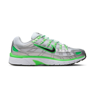 Nike P-6000 SE Metallic Silver White Green Strike