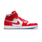Jordan 1 Mid Barcelona Sweater Red Patent