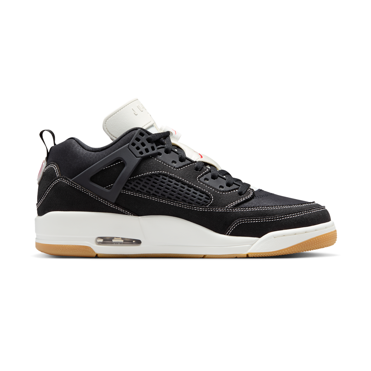 Jordan Spizike Low Black Denim