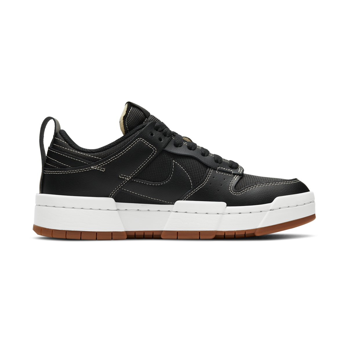 Nike Dunk Low Disrupt Black Gum (Women's) | CK6654-002