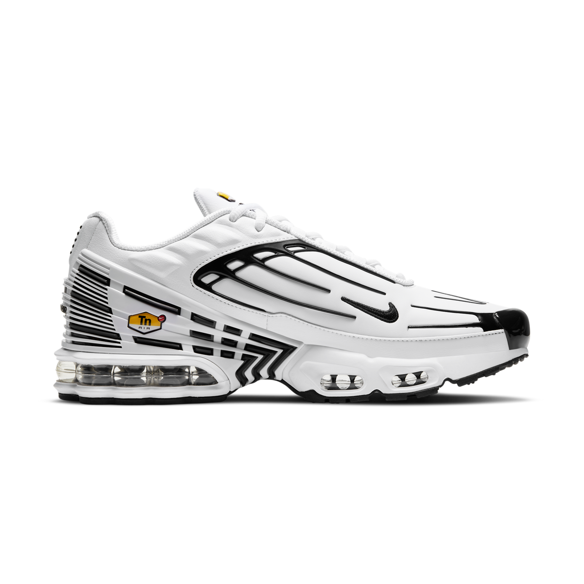 Nike Air Max Plus 3 Leather White Black | CK6716-100