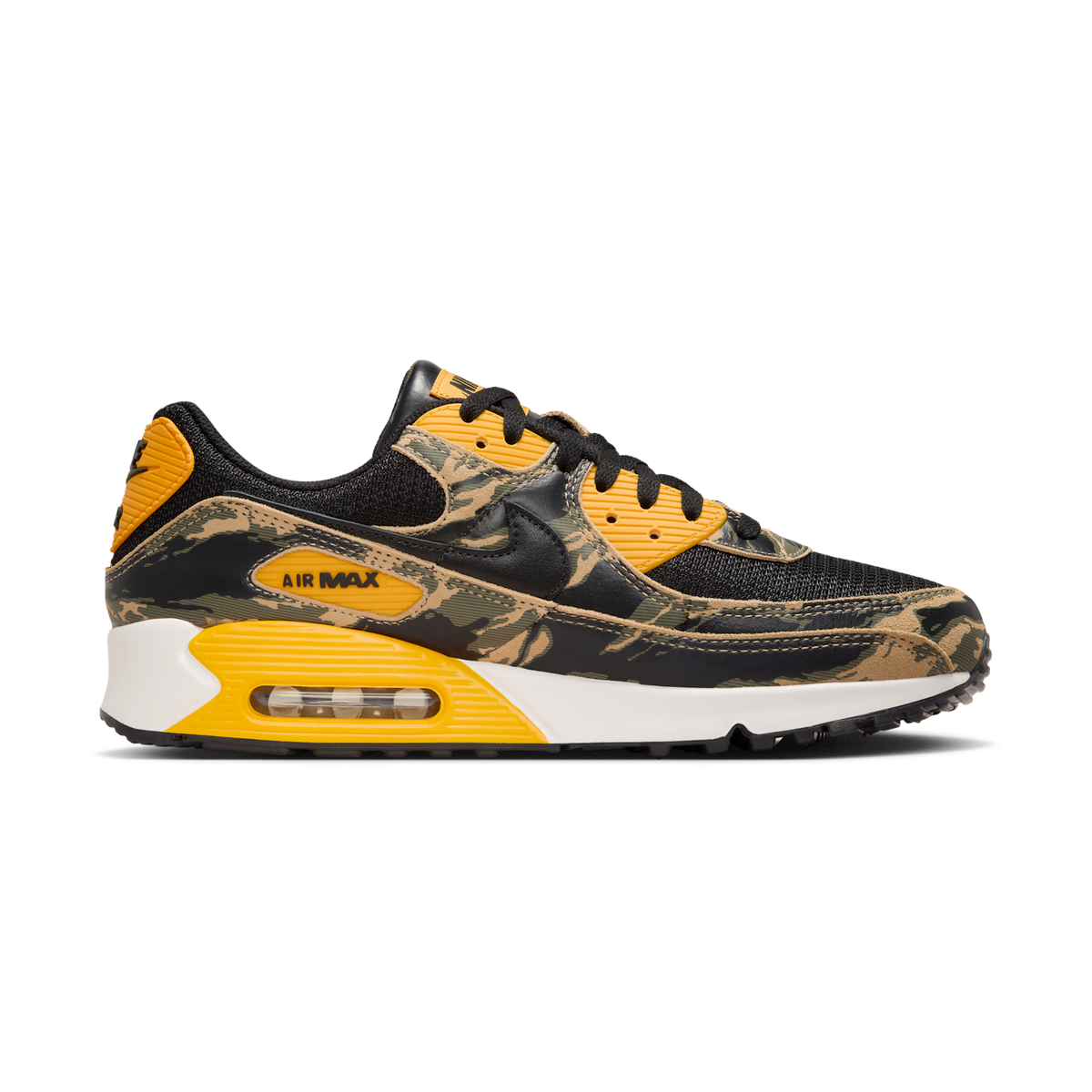 Nike Air Max 90 Premium Black University Gold Camo