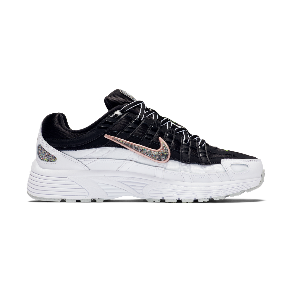 Nike P-6000 SE Black Multi-Color White (Women's)