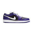 Jordan 1 Low Court Purple Black