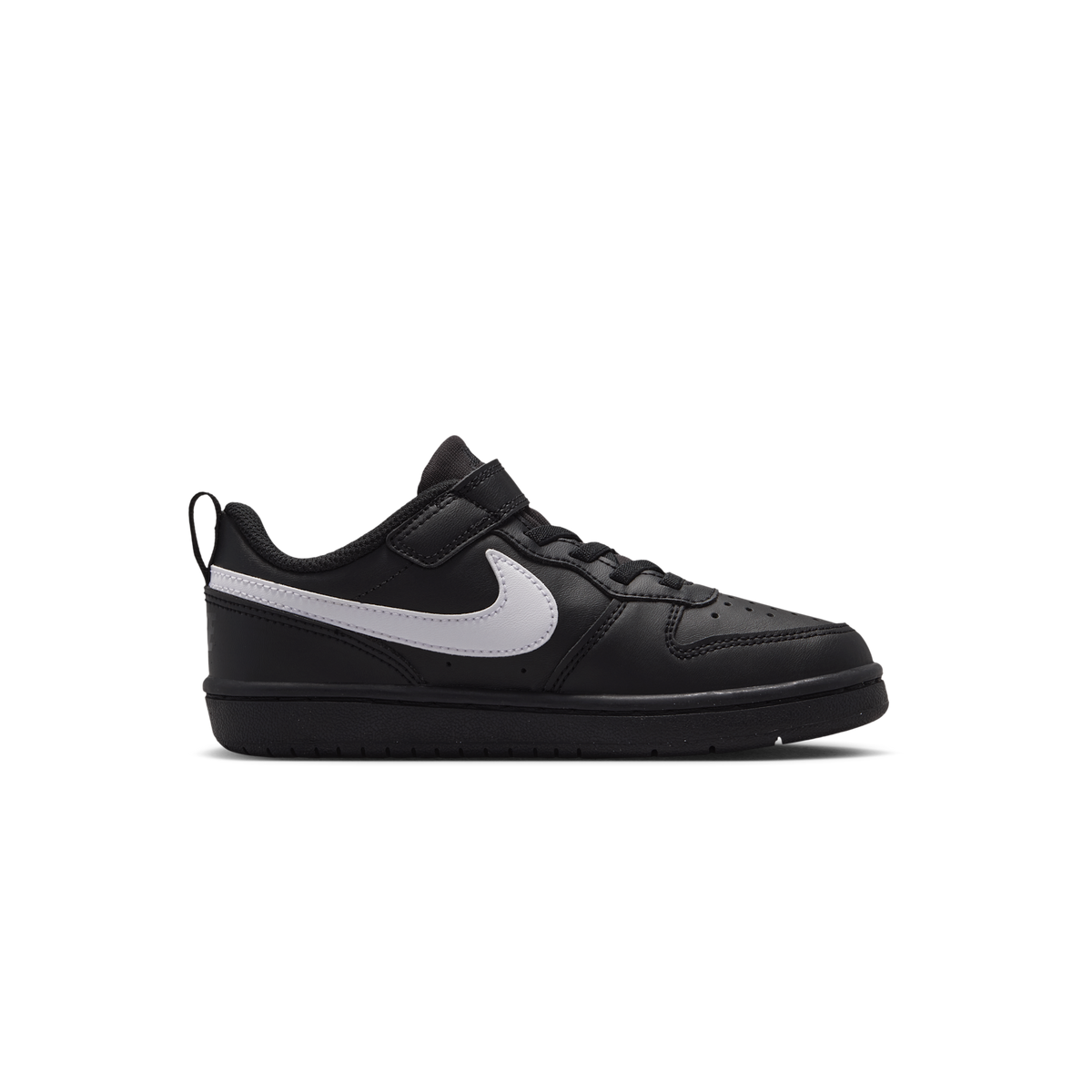 Nike Court Borough Low Recraft Black White Black (PS)