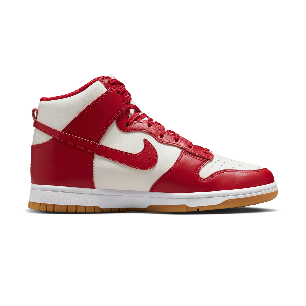Nike Dunk High Sail Gym Red Gum (Women's) | DD1869-114
