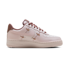 Nike Air Force 1 '07 LX CN Pink Oxford Gold Mini Swooshes (Women's)