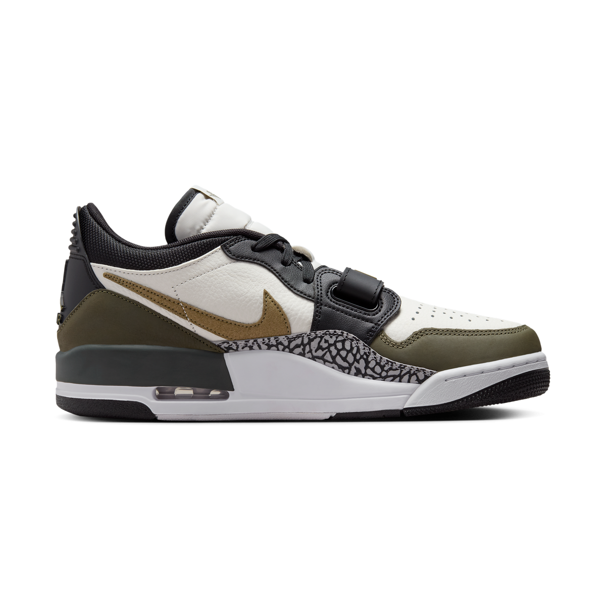 Jordan Legacy 312 Low Sail Black Medium Olive