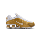 Nike Shox R4 Metallic Gold White (GS)