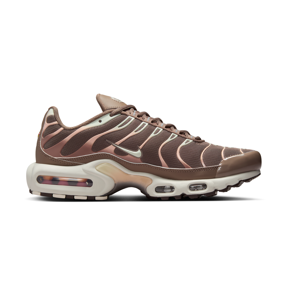 Nike Air Max Plus Mink Brown Baroque Brown Sail Metallic Silver (Women's) | DZ3671-200