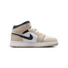 Jordan 1 Mid White Off Noir Rattan (GS)