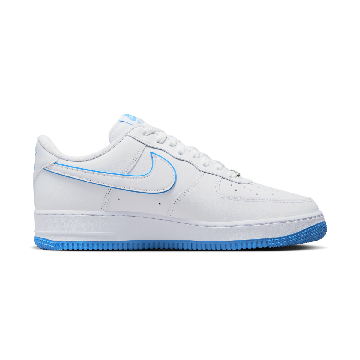 Nike Air Force 1 '07 Low White University Blue Sole