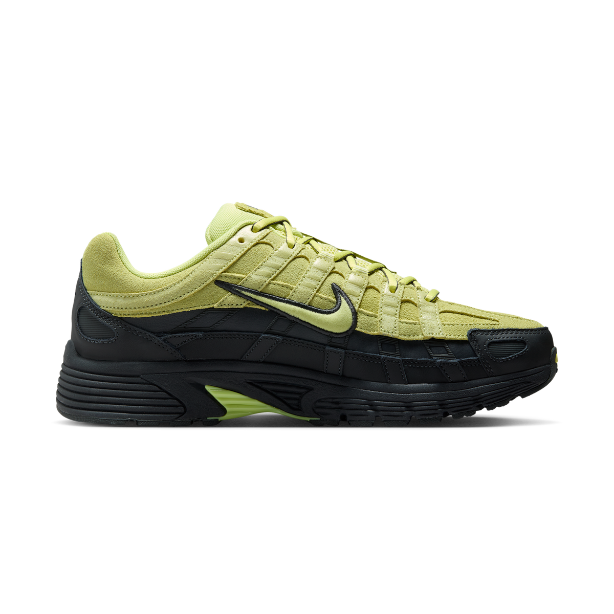 Nike P-6000 Premium Limelight Dark Smoke Grey