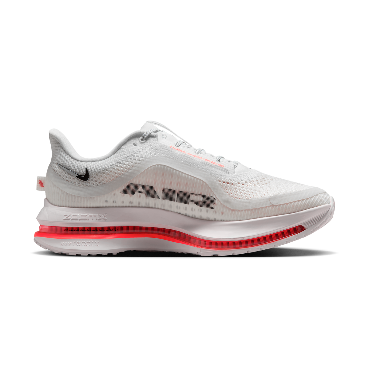 Nike Air Zoom Pegasus Premium Summit White Bright Crimson | HQ2592-101