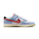 Nike Dunk Low Smiley Swoosh White Hydrogen Blue Crimson