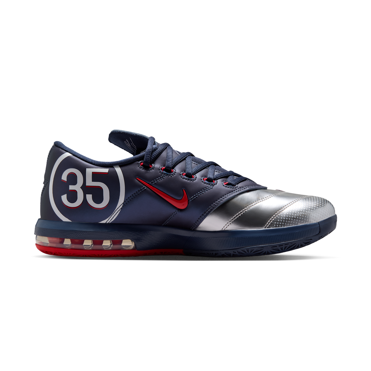 Nike KD 6 PSG Paris Saint-Germain Metallic Silver Navy