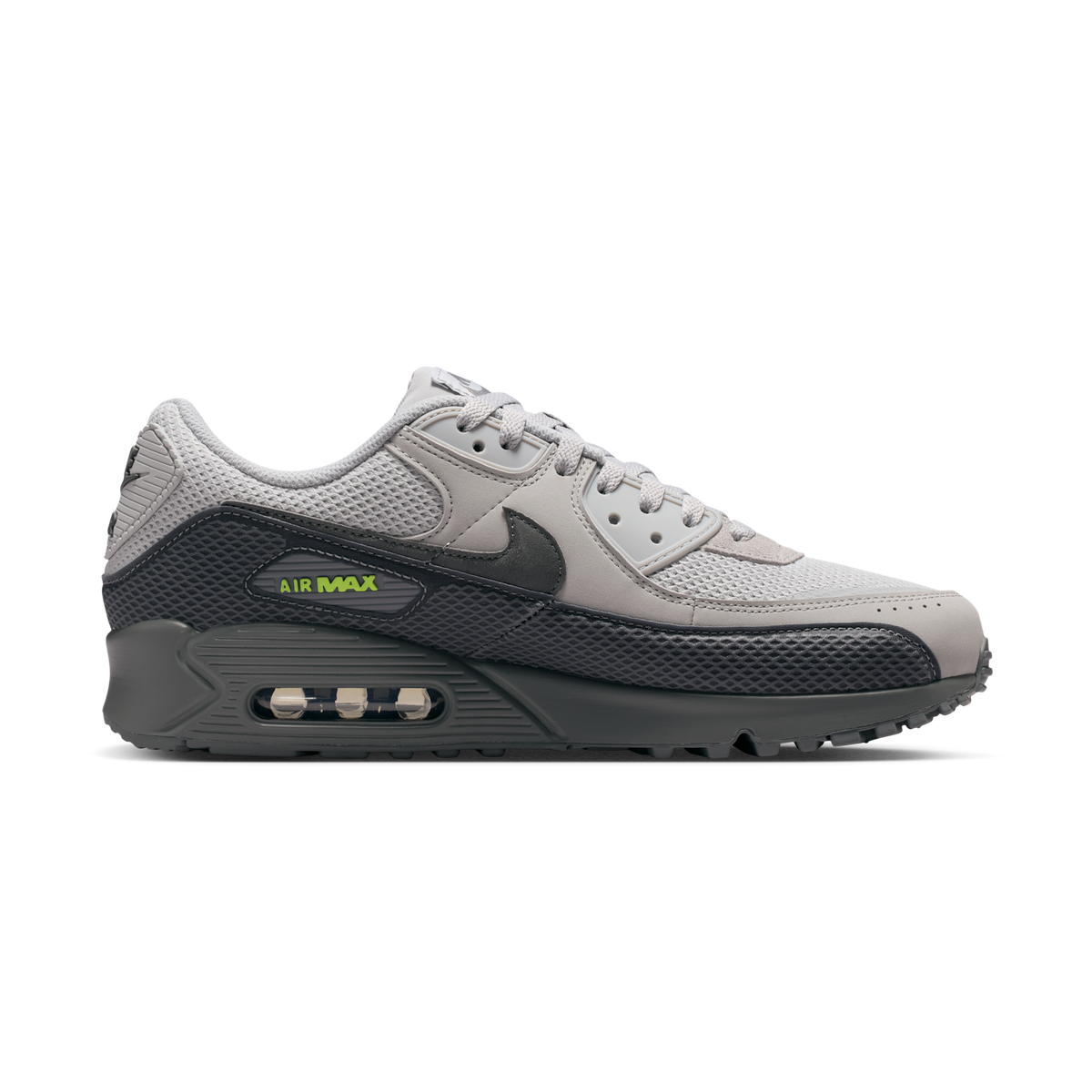 Nike Air Max 90 Premium Light Smoke Grey Volt