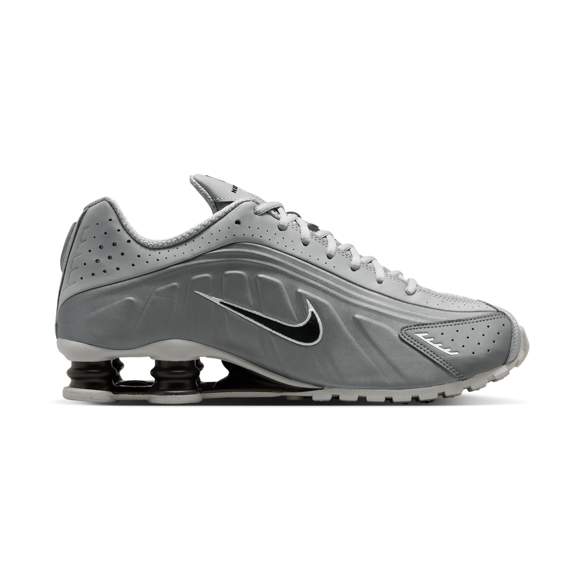 Nike Shox R4 Light Smoke Grey Black | HQ1988-011