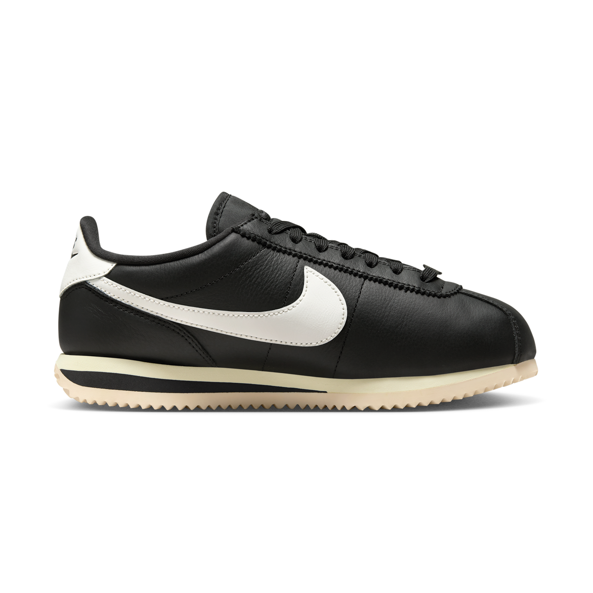 Nike Cortez 23 Premium Black Sail (Women's) | FB6877-001