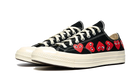 Chuck Taylor All Star 70 Ox Comme des Garcons PLAY Multi-Heart Black