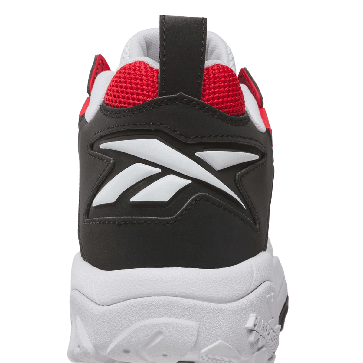 Reebok Brutus Low White Black Vector Red